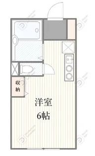 オリンピアハイツ【2階】の間取り