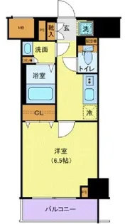 KNOTS大山【10階】の間取り
