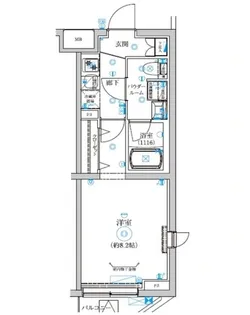 REGOLITH板橋本町【4階】の間取り