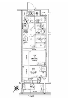 オープンレジデンシア六義園サウスコート【2階】の間取り