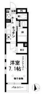 Liaison Home 戸山公園【2階】の間取り