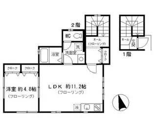 サンテラス十条【2階】の間取り