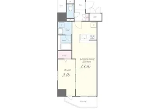 ウィステリア上池袋【5階】の間取り