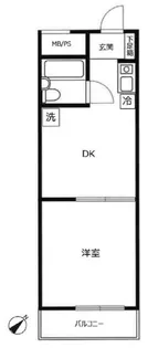 ルーブル小石川・森田ビル【4階】の間取り