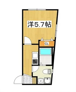 ロータス板橋【1階】の間取り