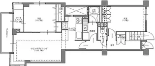 インプルーブ西早稲田【1階】の間取り