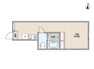 マーレ十条【1階】の間取り
