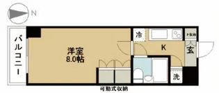 カーサ・アレグリア【2階】の間取り