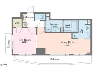 エクセレンシア駒込【10階】の間取り