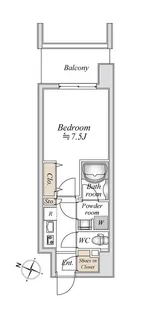 板橋本町ステーションレジデンス【5階】の間取り