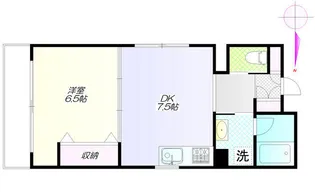 マルニヤビル【5階】の間取り