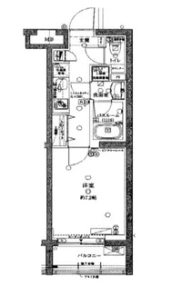 クレヴィスタ池袋ウエスト【2階】の間取り