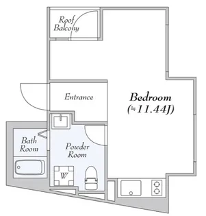 D‘sVARIE高田馬場レジデンス【3階】の間取り