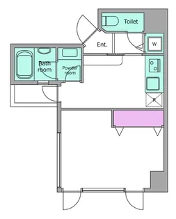 レジディア文京千石【10階】の間取り