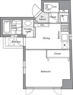 レジディア文京千石【12階】の間取り