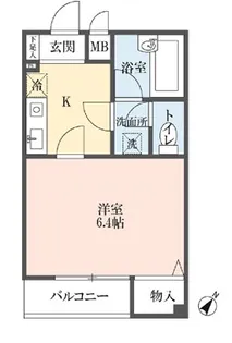 ロイヤルメゾン中丸【3階】の間取り