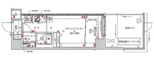 SAKURA AXIS 中板橋【1階】の間取り