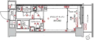 SAKURA AXIS 中板橋【9階】の間取り