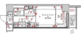 SAKURA AXIS 中板橋【9階】の間取り