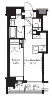 フ・レ・ン・シ・ア・椎・名・町【7階】の間取り