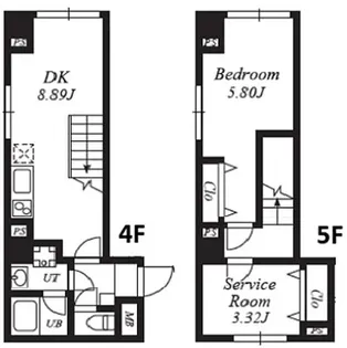 プラチナフォルム駒込の間取り