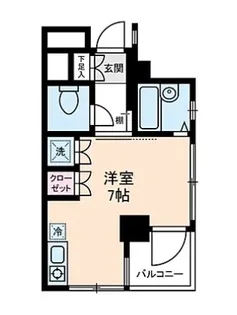 スターライト上池袋【3階】の間取り