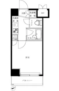 ルーブル北新宿【9階】の間取り