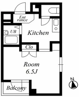 リベルタ椎名町【3階】の間取り