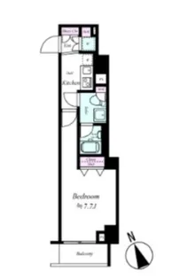 グラントゥルース赤羽プレミオ【4階】の間取り