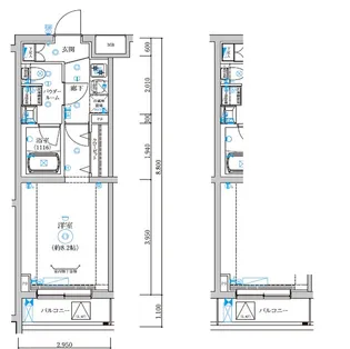 REGOLITH板橋本町【1階】の間取り
