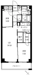 ザ ケンジントン レジデンスときわ台【3階】の間取り