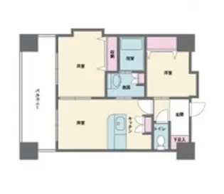 HF西新宿レジデンスWEST【11階】の間取り