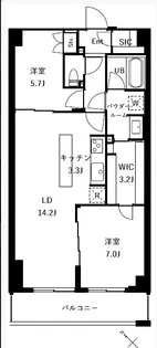 ザ・ケンジントン・レジデンスときわ台【3階】の間取り