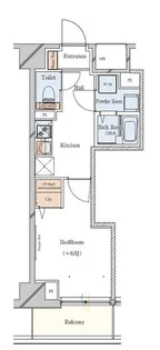 ガリシア駒込EAST【9階】の間取り