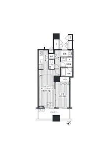 エアライズタワー【7階】の間取り