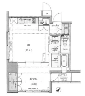 レヴィーガときわ台crob【3階】の間取り