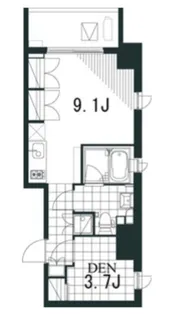ラティエラ文京音羽【3階】の間取り