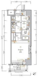 XEBECときわ台【6階】の間取り