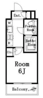 プレール・ドゥーク池袋【2階】の間取り