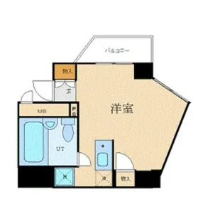 プレール新宿余丁町【4階】の間取り