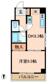 グリーンハイム赤羽【2階】の間取り