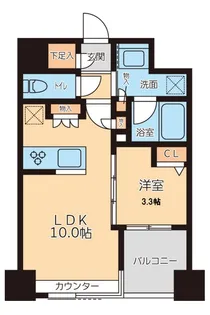 グランカーサ文京千石【3階】の間取り