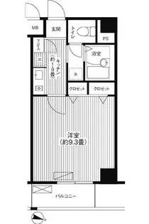アザレ・ドール【5階】の間取り