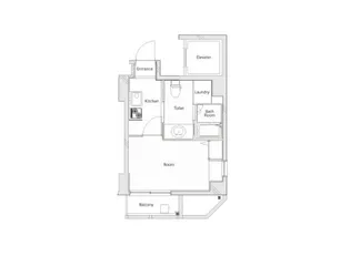 ル・リオン赤羽【7階】の間取り