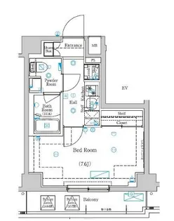 ラフィスタときわ台【2階】の間取り