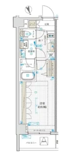 ブライズ神楽坂DUE【5階】の間取り
