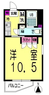 フレイス要町【4階】の間取り