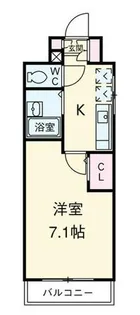 EstemCourtKomagome六義園【4階】の間取り