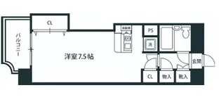 ワコー第3マンション【3階】の間取り