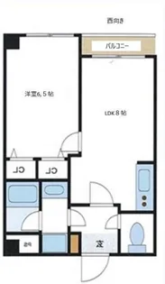 ハイライフ五岳【2階】の間取り